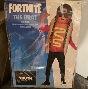 Spirit Fortnite The Brat Costume with Sunglasses